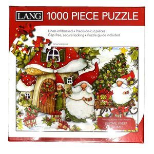 Lang Holiday Gnomes Christmas Jigsaw Puzzle 1000 Pieces 29"x20" NEW SEALED